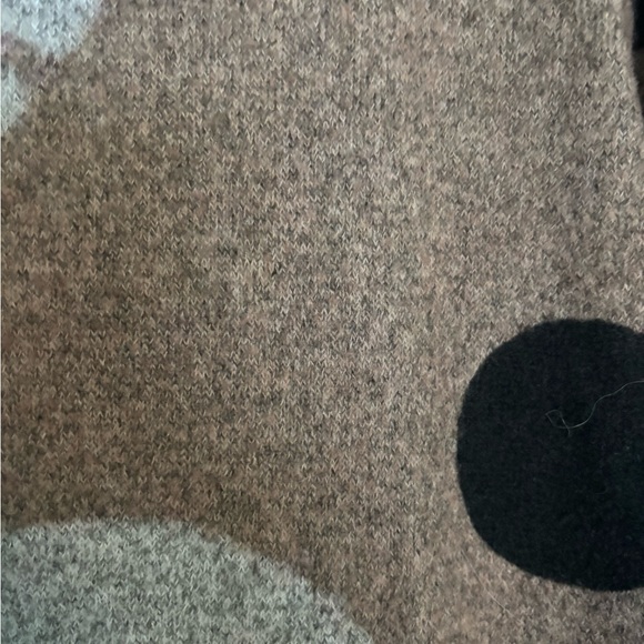 Polka Dot Cowl Neck Sweater tunic Trisha Tyler 2x - Picture 2 of 5